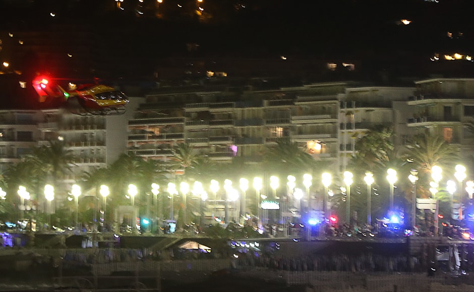 Up to 80 people are feared dead after a van drove into a crowd watching Bastille Day fireworks in the French resort of Nice on 14 July, an official announced. The attack has been described as a Up to 80 people are feared dead after a van drove into a crowd watching Bastille Day fireworks in the French resort of Nice on 14 July, an official announced. The attack has been described as a