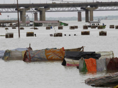 Uttarakhand rainfall: River Alaknanda reaches danger mark, submerges temples Uttarakhand rainfall: River Alaknanda reaches danger mark, submerges temples