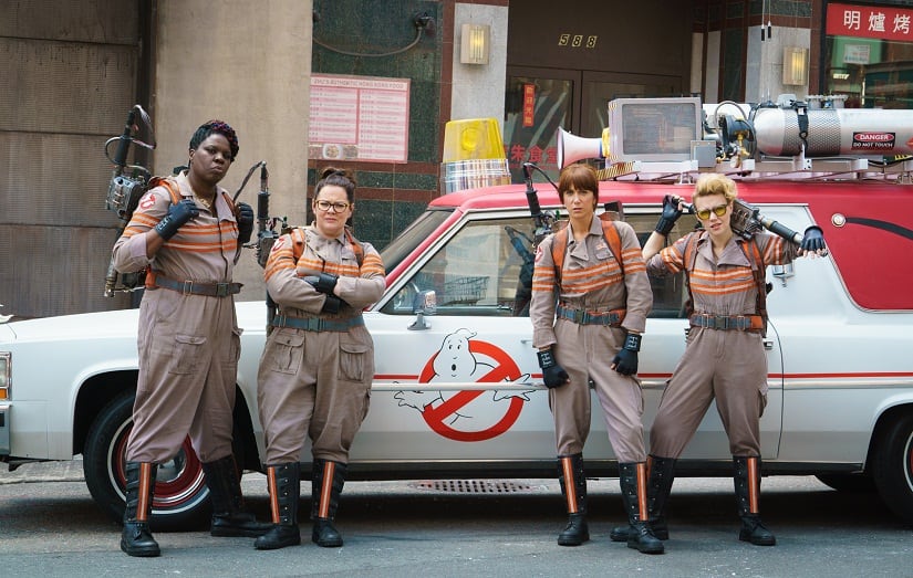 A still from 'Ghostbusters'