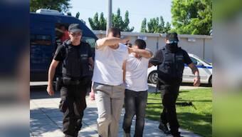 Turkish coup: Greece charges eight asylum seekers with illegal entry