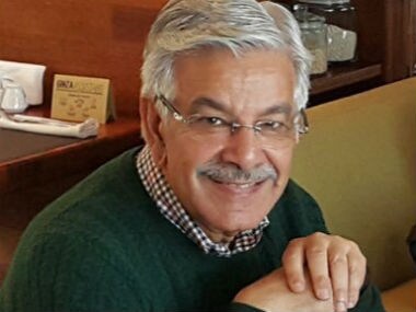 File image of Pakistan defence minister. Twitter @KhawajaMAsif