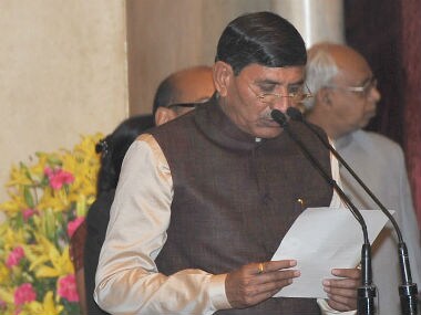 BJP leader and former MoS Mohanlal Kunderiya. Image courtesy PIB