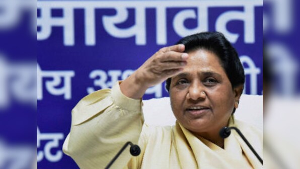 BJP is preventing Dayashankar Singh's arrest, alleges Mayawati