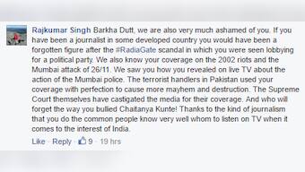 Barkha Dutt faces flak on social media for lashing out at Arnab Goswami