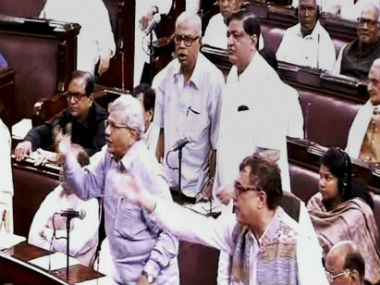 TMC walks out of Rajya Sabha demanding PM's statement on growing attacks on dalits TMC walks out of Rajya Sabha demanding PM's statement on growing attacks on dalits