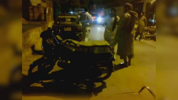 Jaish-e-Mohammed members collect funds outside Karachi mosque for jihad against India