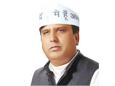 AAP MLA Sharad Chauhan arrested over party activist Soni's alleged suicide AAP MLA Sharad Chauhan arrested over party activist Soni's alleged suicide
