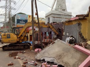 temples mosques churches demolition in Vijayawada AP à°à±à°¸à° à°à°¿à°¤à±à°° à°«à°²à°¿à°¤à°