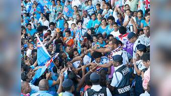 Rio Olympics 2016: Fiji's gold-winning rugby team receives  heroes' welcome back home