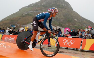 Rio Olympics: Kristin Armstrong wins third straight gold in cycling