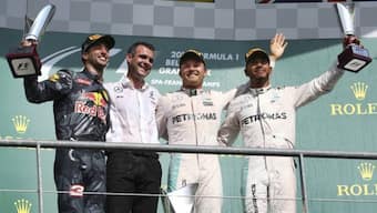 F1 2016: Nico Rosberg wins Belgian GP