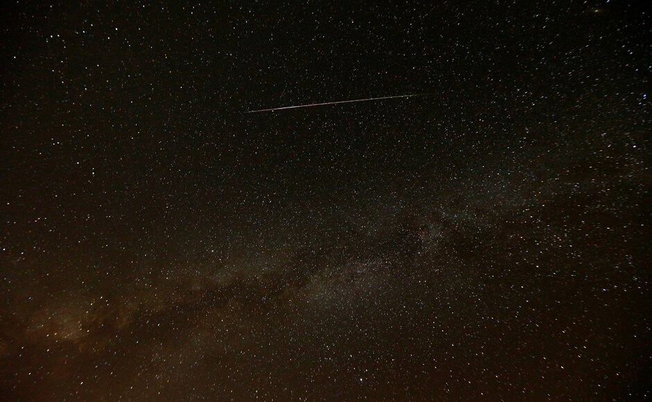 For about an hour around 2300 GMT, there will be more than double the usual fireball activity associated with the annual Perseid meteor shower. Reuters For about an hour around 2300 GMT, there will be more than double the usual fireball activity associated with the annual Perseid meteor shower. Reuters