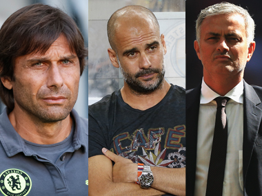 Pep Guardiola, Jose Mourinho, Antonio Conte: Premier League boosted by its managerial lineup Pep Guardiola, Jose Mourinho, Antonio Conte: Premier League boosted by its managerial lineup