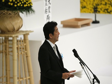 Shinzo Abe avoids controversial Tokyo shrine as Japan marks World War II anniversary Shinzo Abe avoids controversial Tokyo shrine as Japan marks World War II anniversary