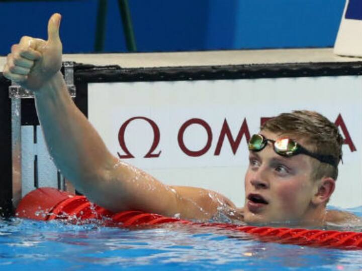 World Aquatic Championships: Adam Peaty breaks his own world record in 50m breaststroke in qualifying heat