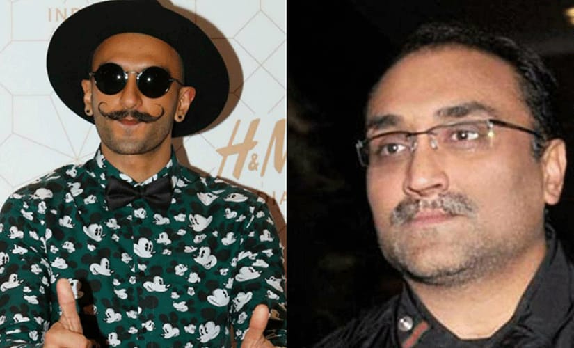 Aditya Chopra and Ranveer Singh. Image courtesy: Twitter