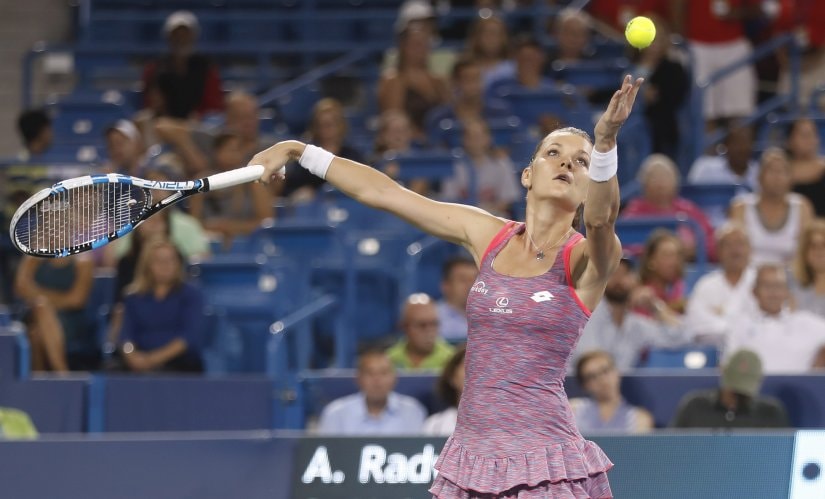 Agnieszka Radwanska is coming into the US Open on the heels of a title in Cincinnati. AP