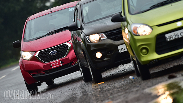 Comparo: Datsun redi-Go vs Maruti Suzuki Alto 800 vs Renault Kwid Comparo: Datsun redi-Go vs Maruti Suzuki Alto 800 vs Renault Kwid