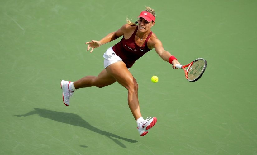 Angelique Kerber has a chance to upstage Serena Williams as the World No 1 at the US Open. Getty