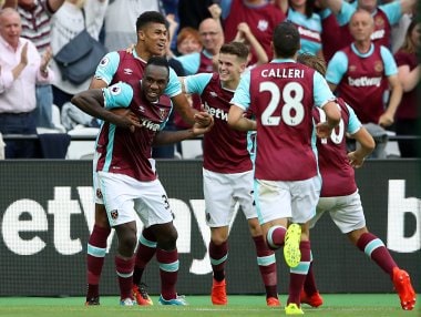 Premier League: West Ham victorious on Olympic Stadium debut, Middlesbrough win Tees–Wear derby