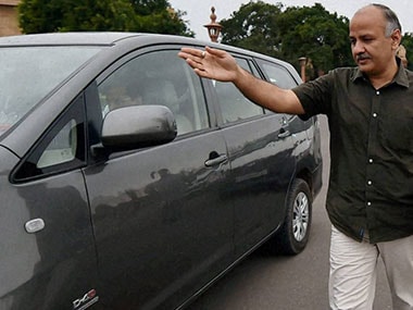 Deputy Chief Minister Manish Sisodia. PTI