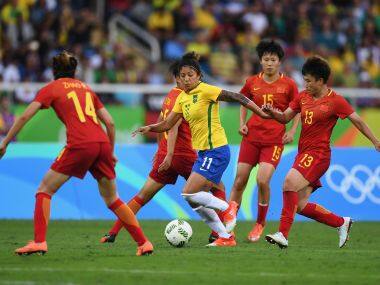 Rio 2016: Brazil women's football team beat China 3-0 as empty seats dominate Olympic Stadium