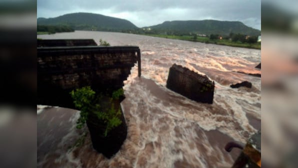 Mahad bridge collapse: Wreckage of two buses found in Savitri river
