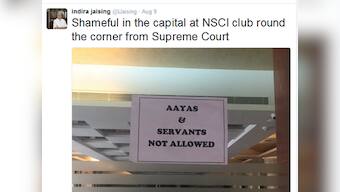 NSCI Delhi is out of bounds for 'servants': Another shameful manifestation of elitism