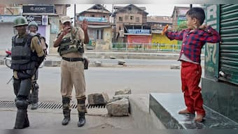 Have we failed Kashmir? Twitter reacts to photo of boy aiming slingshot at police
