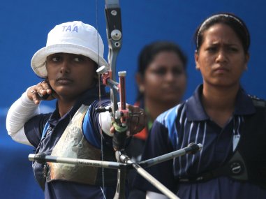 Rio Olympics 2016: Deepika Kumari, Bombayla Devi and Laxmirani Majhi reach Round of 32 Rio Olympics 2016: Deepika Kumari, Bombayla Devi and Laxmirani Majhi reach Round of 32
