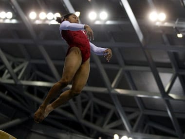 File photo of Dipa Karmakar. Reuters