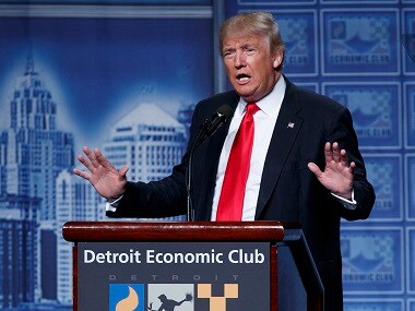 Republican presidential candidate Donald Trump. AP