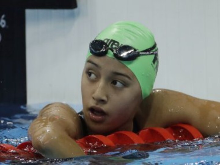 Watch: 13-year-old Gaurika Singh‬ from Nepal, youngest Olympian ever, wins swim heat in Rio 2016