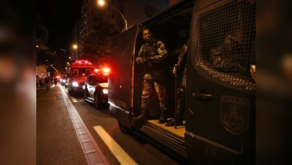 Rio Olympics 2016: Three elite police officers guarding the Games shot in slum