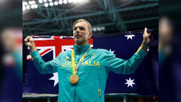 Rio Olympics 2016: Kyle Chalmers scores fingertip victory; Kazakhstan wins first swimming medal
