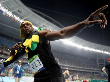 Rio Olympics 2016: 'Lightning' strikes thrice as Usain Bolt creates history with 100m hat-trick Rio Olympics 2016: 'Lightning' strikes thrice as Usain Bolt creates history with 100m hat-trick