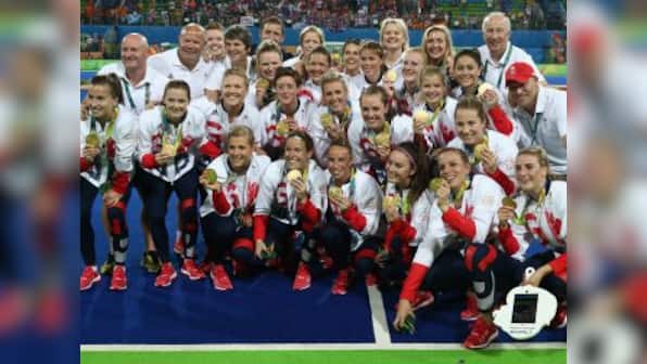 Rio Olympics 2016: Great Britain beat Netherlands for first women's hockey gold in dramatic shoot-out