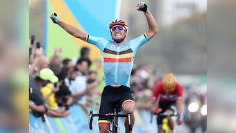 Rio Olympics 2016: Belgium's Greg Van Avermaet prevails in brutal road race