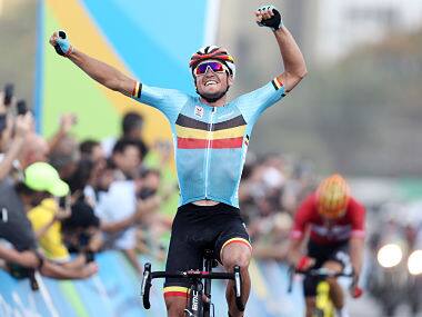 Rio Olympics 2016: Belgium's Greg Van Avermaet prevails in brutal road race