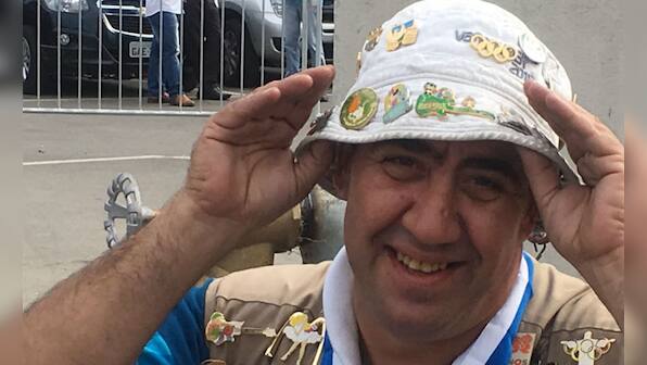 Humans of Olympics: Meet John Ioannidis, the Greek who collects, trades and sells Games’ pins