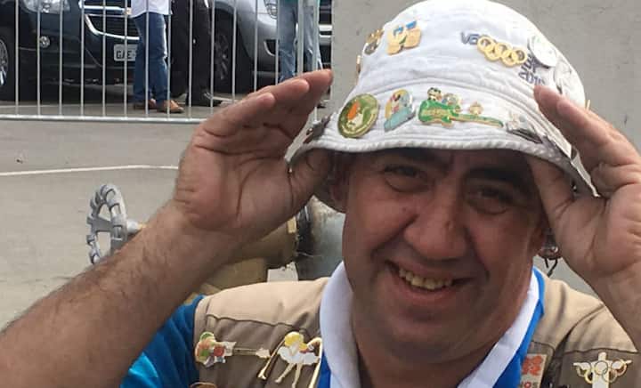 Humans of Olympics: Meet John Ioannidis, the Greek who collects, trades and sells Games’ pins