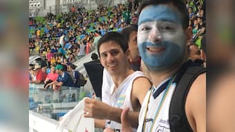 Humans of Olympics: Meet Nahuer Ortega, one of Argentina's many fans thronging Rio