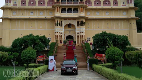 Honda Jazz anniversary drive in Jaipur