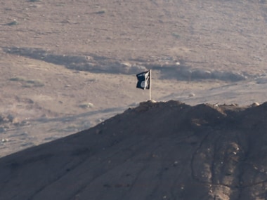 Representational image of IS flag. Reuters