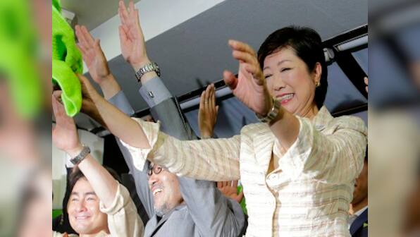 Yuriko Koike elected Tokyo's first female governor