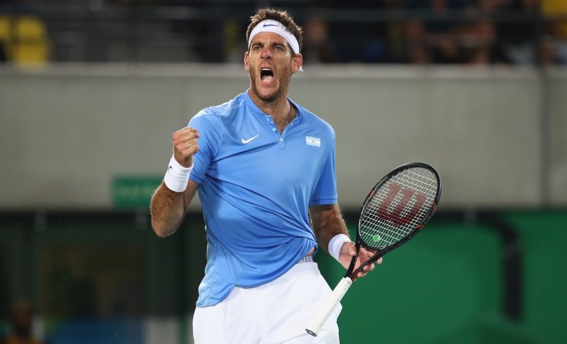 Juan Martin Del Potro is unseeded but his great run in Rio shows that he's a dangerous player to watch out for. Getty