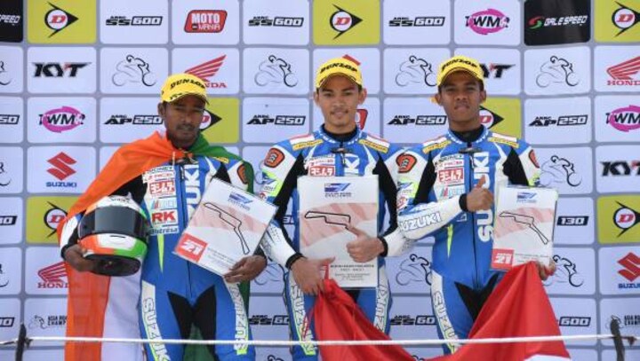 ARRC 2016: Jagan Kumar takes podium finish in Suzuki Asian Challenge at Sentul