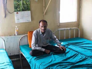 Abdul Aziz Kala was beaten many times in the past four weeks, while carrying injured to the hospital. Sameer Yasir/Firstpost