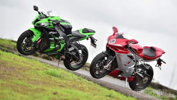 Comparo: Kawasaki Ninja ZX-10R vs MV Agusta F4