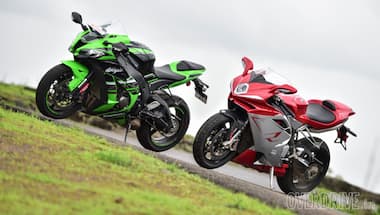 Comparo: Kawasaki Ninja ZX-10R vs MV Agusta F4